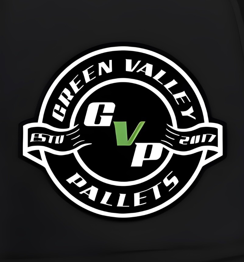 Green Valley Pallets stamp logo
